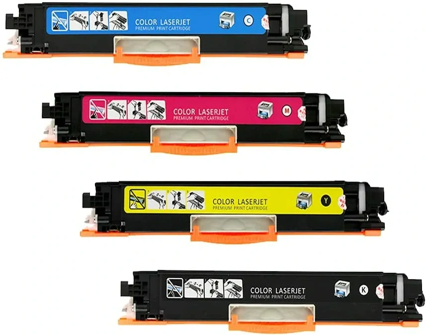 HP CF350A, CF351A, CF352A, CF353A - kompatibilní MultiPack s čipy