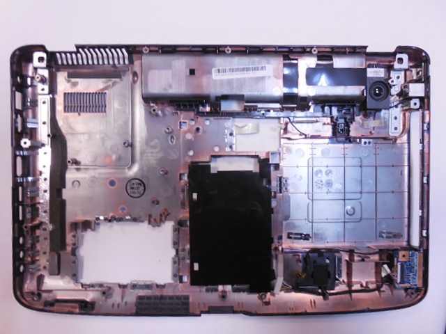Spodní vana / Bottom case repro,USB,LAN ACER ASPIRE 5740G
