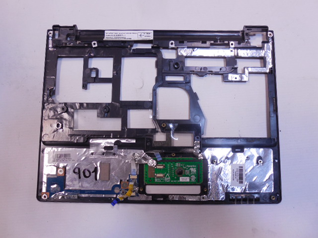 Horní kryt / palmrest (s touchpadem a otiskem prstů) pro HP Compaq 2510p