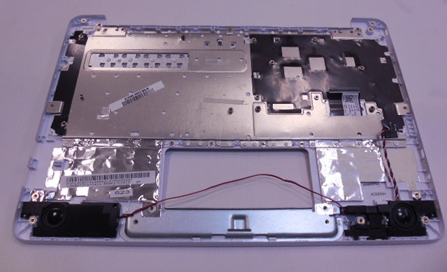 Horní kryt / Palmrest s klávesnicí pro ASUS X205TA