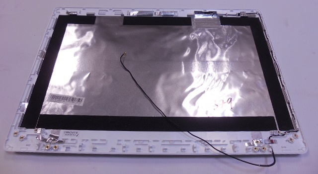 Zadní kryt LCD / LCD Back Cover bílý pro ASUS X553MA