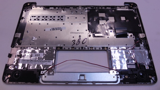 Horní kryt / Palmrest  s klávesnicí pro ASUS X205TA