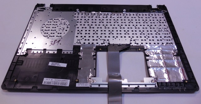 Horní kryt / Palmrest s klávesnicí  pro ASUS X550JV FX50 FX50JK FX50JX W50J