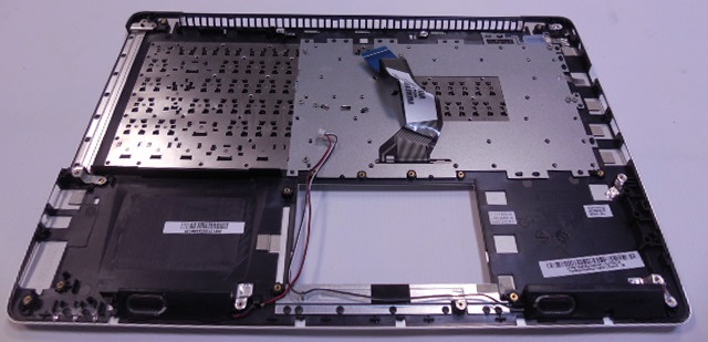 Horní kryt / Palmrest s klávesnicí pro ASUS S400