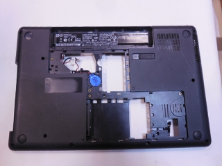 Spodní vana / Bottom case s napájením,USB HP G62-a20EC