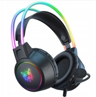 Herní sluchátka ONIKUMA X15 Pro RGB Černá