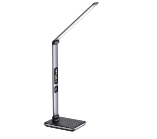 LED stolní lampička Immax Heron 2 s bezdrátovým nabíjením Qi a USB