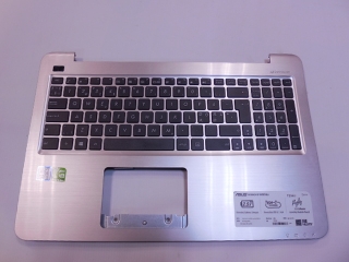 Horní kryt / Palmrest s klávesnicí pro ASUS F556U