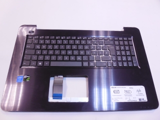 Horní kryt / Palmrest s klávesnicí pro ASUS R753U