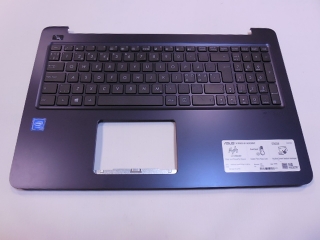 Horní kryt / Palmrest s klávesnicí pro ASUS E502S