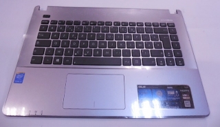Horní kryt / Palmrest s klávesnicí pro ASUS R409L