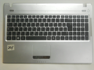 Horní kryt / Palmrest pro Samsung Q530