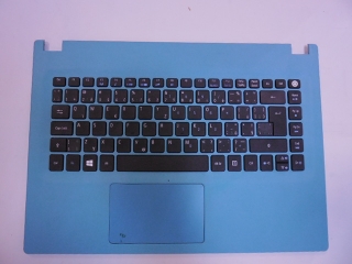 Horní kryt / palmrest modrý (s touchpadem) pro ACER Aspire E5-473 (N15C1)